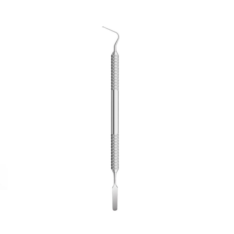 Dical Instrument 0.8mm Ball, Long Back Angled Shank 20mm Long Spatula