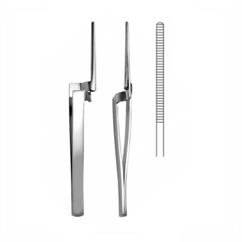 Articulating Paper Forceps Miller 15 cm