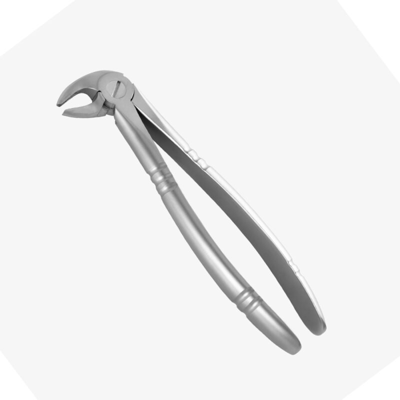 Extracting Forceps with Non-Slip Profile for Lower Incisors, Canines and Premolars